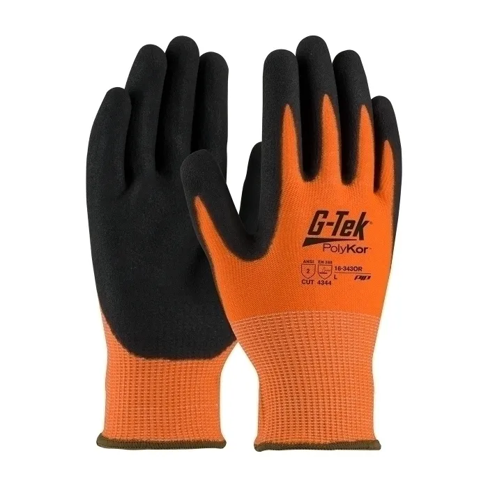 PIP 16-343OR/S Hand Protection Cut Resistant Gloves, S, Salt And Pepper, Dozen | CL8WCC