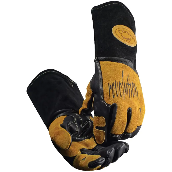 PIP 1832-6 Welding Protection Gloves, XL, Gold, Pair | CL8WXE