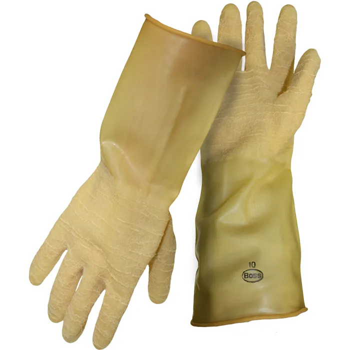 PIP 1UR111595 Hand Protection Chemical Resistant Coated Gloves, 9.5 Inch Size, Pair | CL8XPY