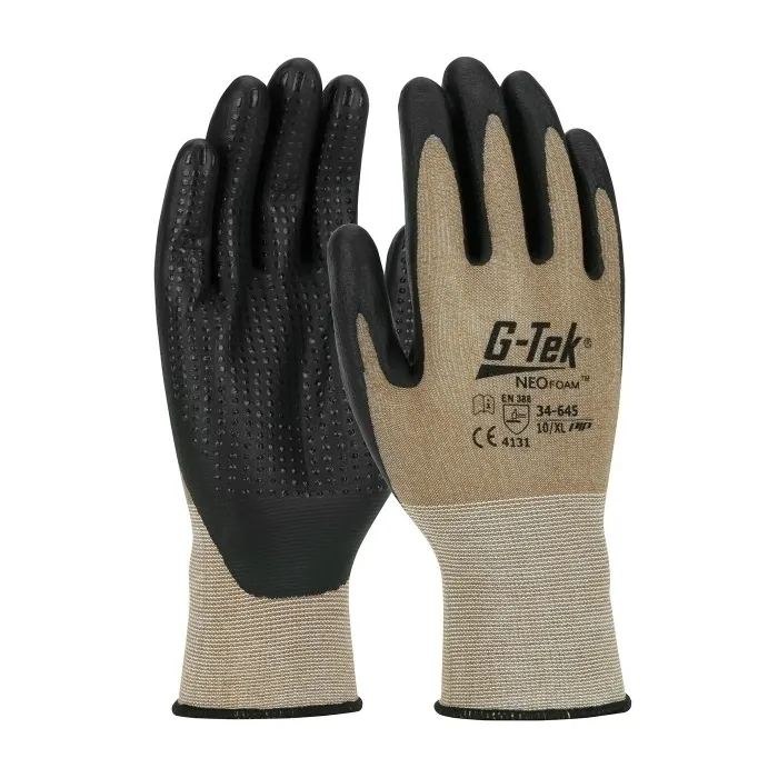 PIP 34-645/XL Hand Protection Seamless Glove Coated, XL, Green, Dozen | CL9EED