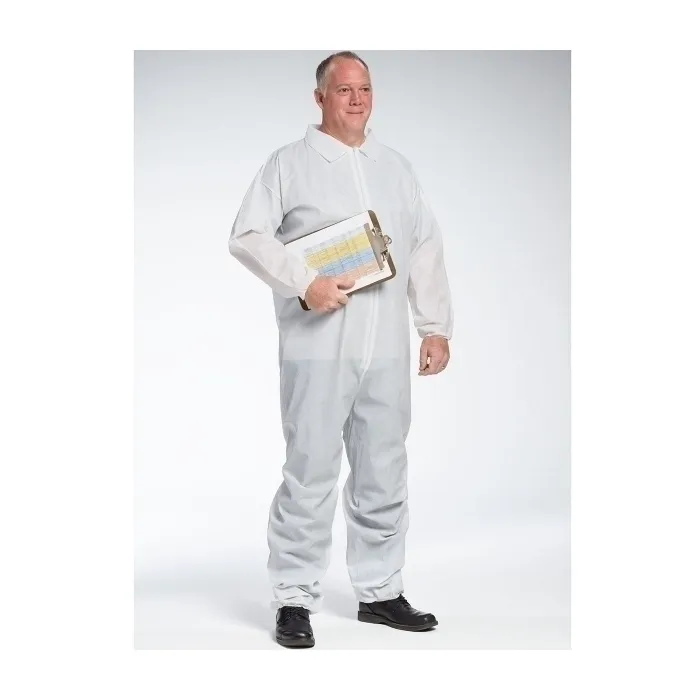 PIP 3402/XL Protective Clothing, Disposable Clothing, XL, White, Case | CL9EPK