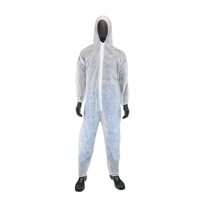 Protective Clothing Disposable Coverall, 2XL, White, Case