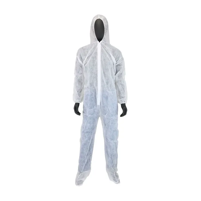 PIP 3509/XL Protective Clothing Disposable Coverall, XL, White, Case | CL9EUX