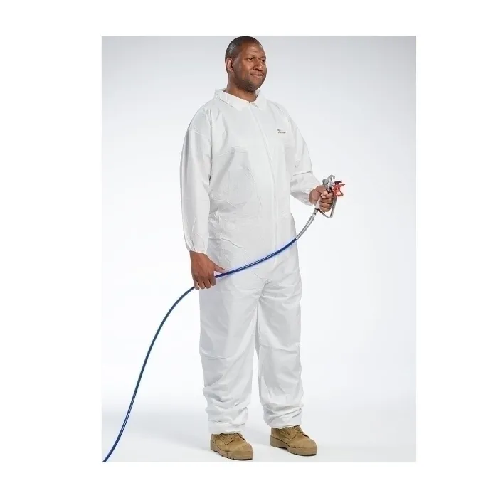 PIP 3602/2XL Protective Clothing Disposable Coverall, 2XL, White, Case | CL9FER