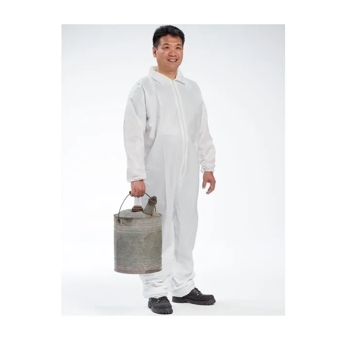 Combinaison jetable pour vêtements de protection, 4XL, Blanc, Étui