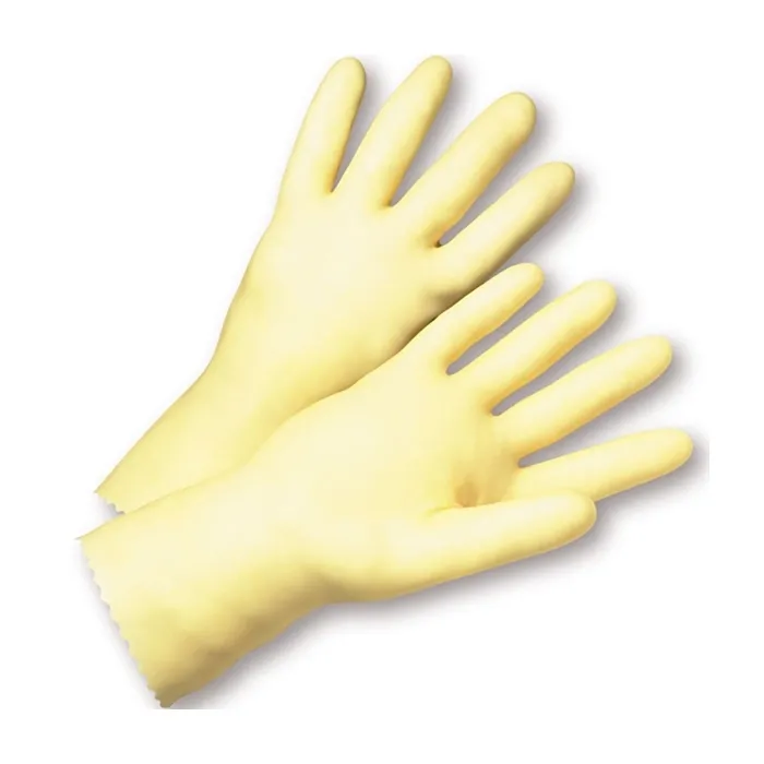 PIP 4343/9 Hand Protection Chemical Resistant Coated Gloves, 9 Inch Size, Green, Dozen | CL9HAU