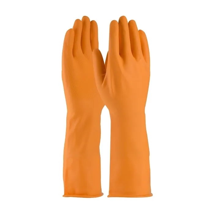 PIP 47-L210T/S Hand Protection Chemical Resistant Coated Gloves, S, Hi-Vis Yellow, Dozen | CL9HHC