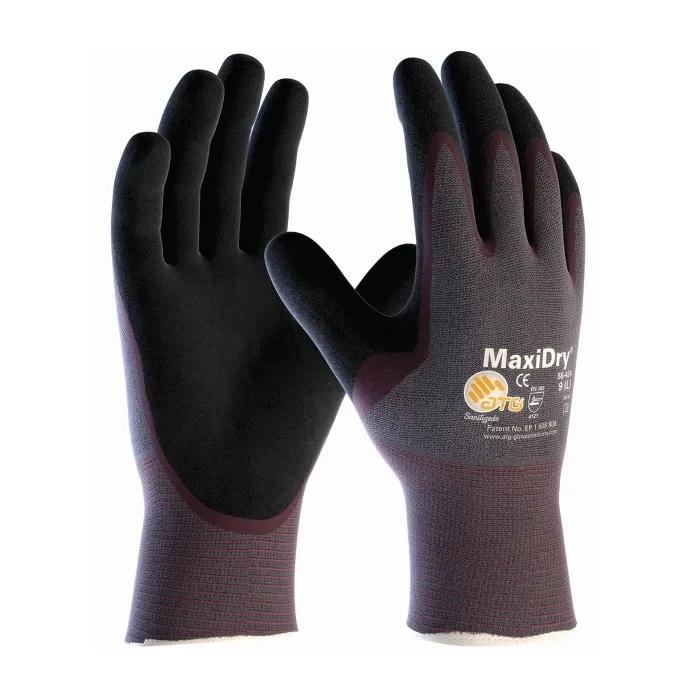 PIP 56-424/XS Hand Protection Seamless Glove Coated, XS, Purple, Dozen | CL9JEZ
