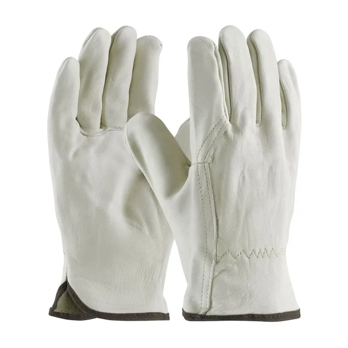 PIP 68-116/S Hand Protection Leather Driver Gloves, S, Natural, Dozen | CL9JXT