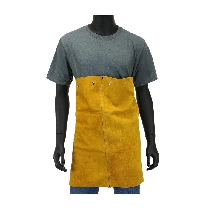 PIP 7001/14 Welding Protection Jacket, 14 Inch Size, Yellow, Each | CL9KDH