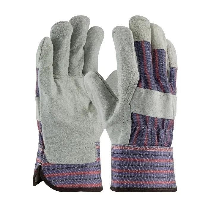 PIP 85-7500/XXL Hand Protection Leather Palm Gloves, 2XL, Gray, Dozen | CL9LLY