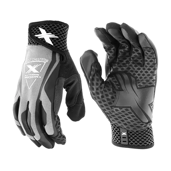 PIP 89302GY/M Hand Protection Hi Performance Glove, M, Gray, Pair | CL9LUQ