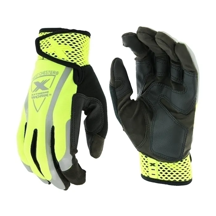 PIP 89308/M Hand Protection Hi Performance Glove, M, Hi-Vis Orange, Pair | CL9LVX