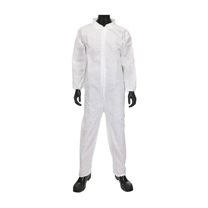 PIP C3852/2XL Protective Clothing Disposable Coverall, 2XL, White, Case | CL9PCF