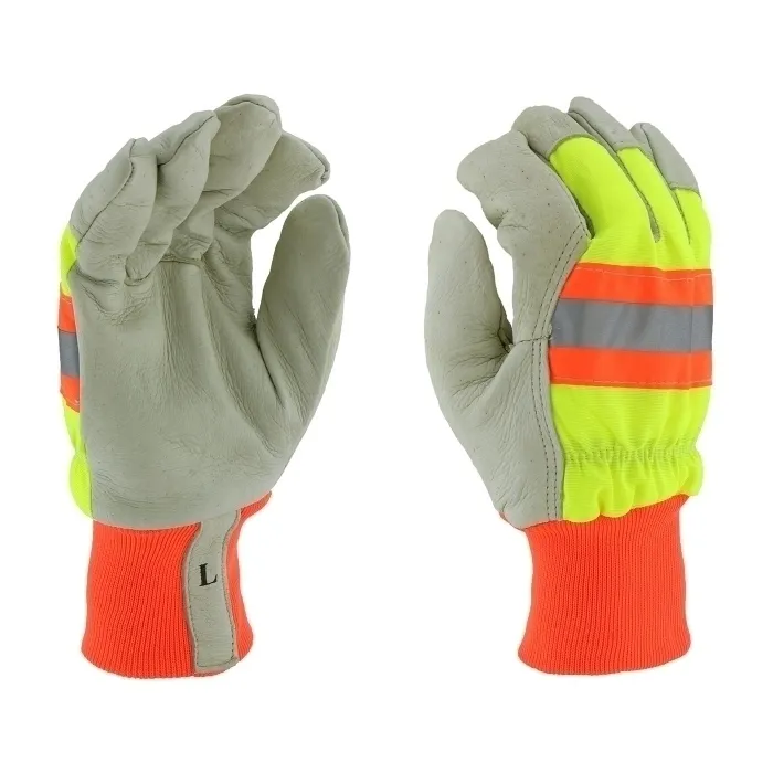PIP HVY1555/2XL Hand Protection Insulated Coated Gloves, 2XL, Hi-Vis Yellow, Dozen | CL9PVD