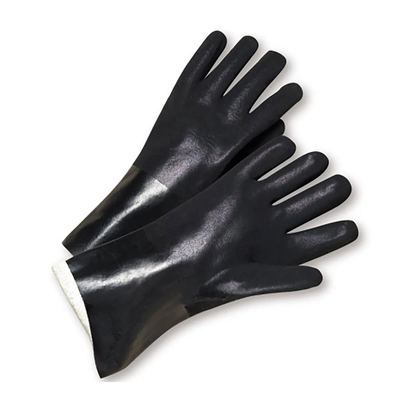 PIP J1017RF Hand Protection Chemical Resistant Coated Gloves, 10 Inch Size, Dozen | CL9PYW