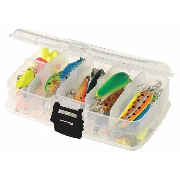 Adjustable Compartment Box with 10 to 20 compartments, Plastic, 2 Inch H x 3.88 Inch W