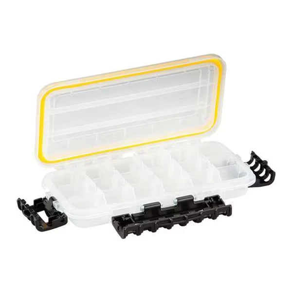 Adjustable Compartment Box with 3 to 18 compartments, Plastic, 1-1/2 Inch H x 4-7/8 Inch W