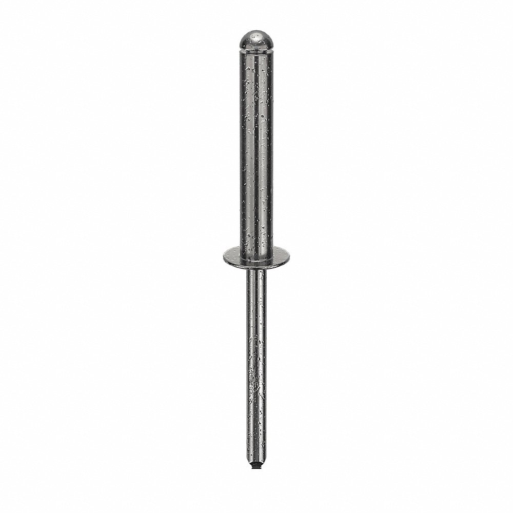 POP SD616BS200 Blind Rivet, 3/16 Inch Dia., 1.175 Inch Length, 250Pk | AD3HZH 3ZKK3