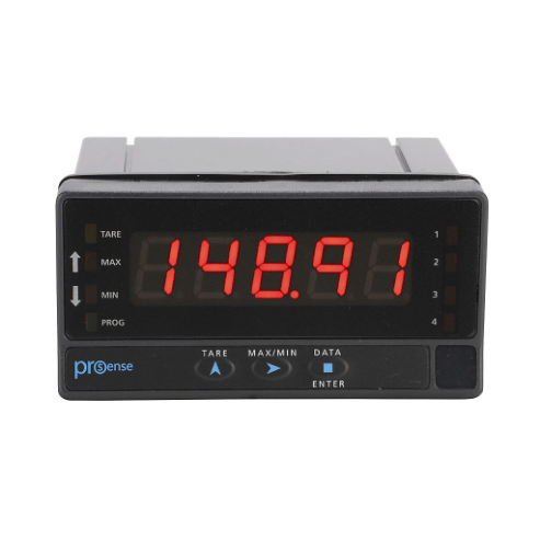 PROSENSE DPM3-AT-L Digital Panel Meter, 1/8 D Inch Size, 14mm 5-Digit Tri-Color Led, Analog | CV7TLW