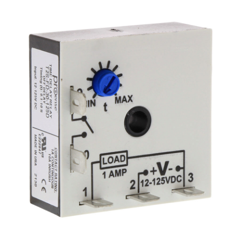 PROSENSE T2S-FD-30-125D Off-Delay Relay Timer, 0.1 To 10 sec Timing Range, 12-125 VDC Operating Voltage | CV7XXD