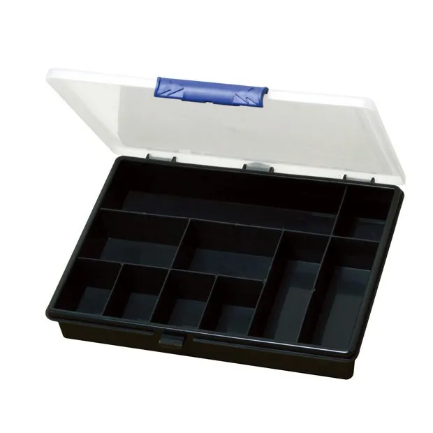 Compartment Storage Box with 10 compartments, 1.5 Inch H x 7.5 Inch W