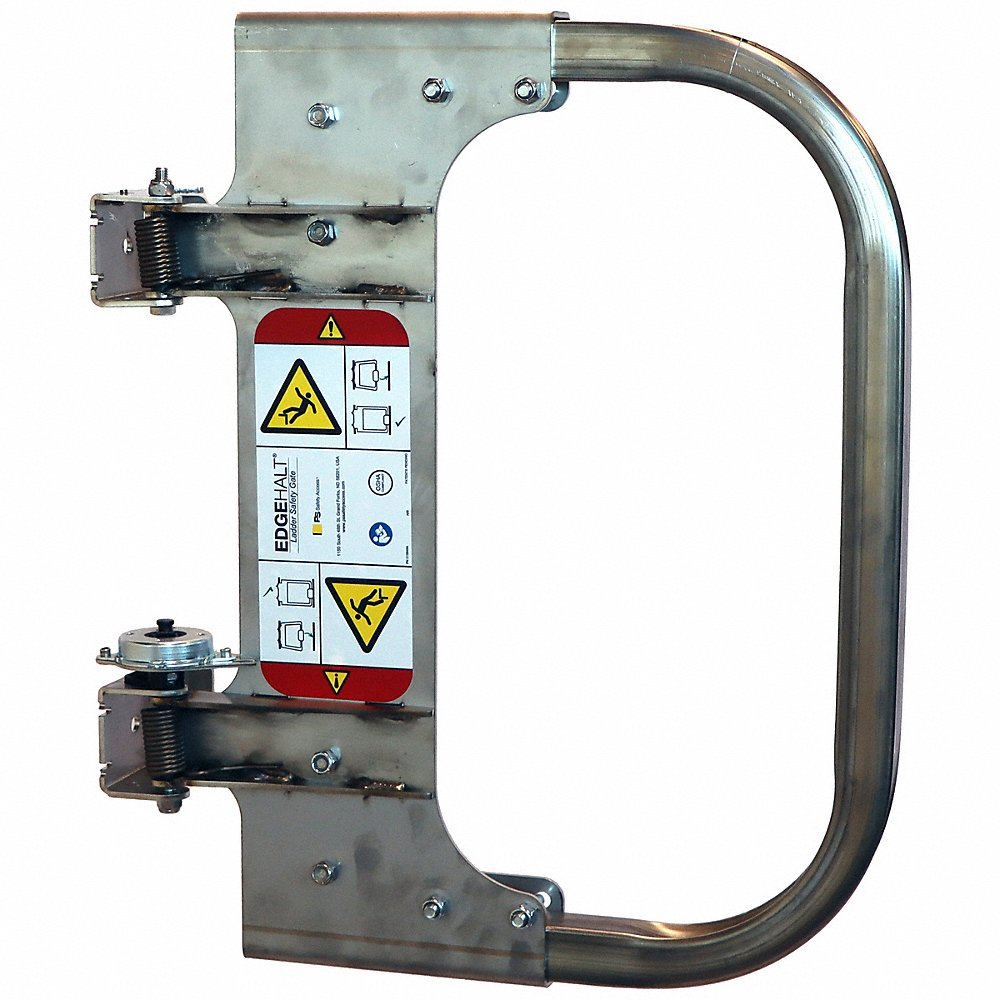 PS DOORS LSGPS-1520-304SW Posi Stop Ladder Safety Gate, 15 To 20 Inch Opening Size, 304 SS Seal Welded | CM9GPZ