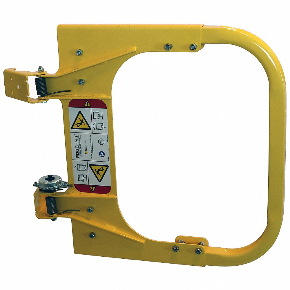 PS DOORS LSGPS-2030-PCY Posi Stop Ladder Safety Gate, 20 To 30 Inch Opening Size, Powder Coated Yellow | CM9GPU