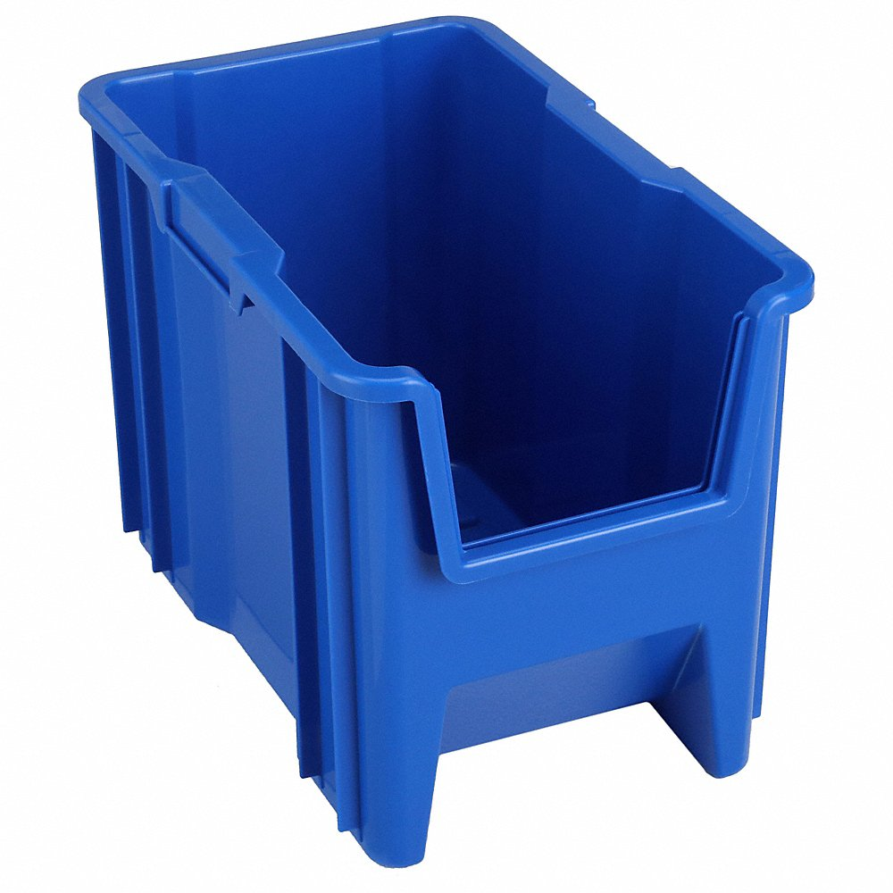 QUANTUM STORAGE SYSTEMS QGH600BL Bin 17-1/2 Inch Length 10-7/8 Inch Width Blue | AA3KFQ 11M617