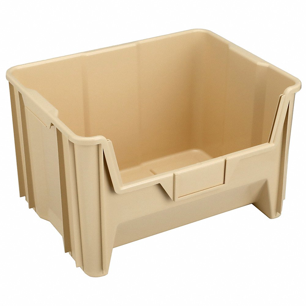 QUANTUM STORAGE SYSTEMS QGH700IV Bin 15-1/4 Inch Length 19-7/8 Inch Width Ivory | AA3KFW 11M622