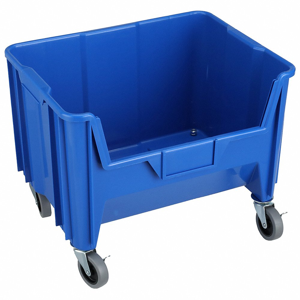 QUANTUM STORAGE SYSTEMS QGH705MOBBL Mobile Bin 15-1/4 Inch Length 19-7/8 Inch Width | AA3KFZ 11M625