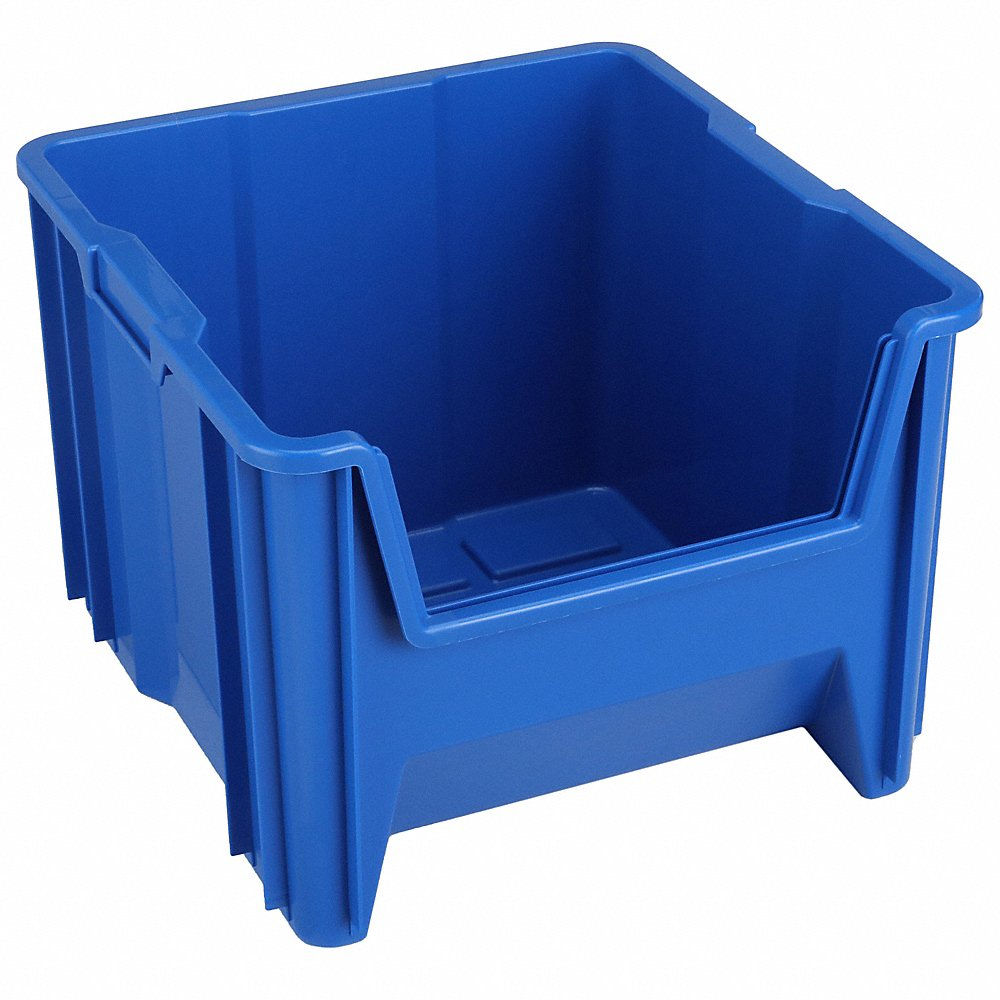 QUANTUM STORAGE SYSTEMS QGH800BL Bin 17-1/2 Inch Length 16-1/2 Inch Width Blue | AA3KGC 11M629