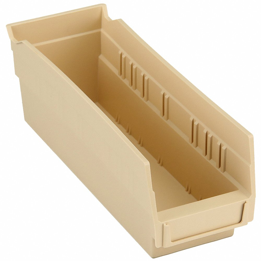 QUANTUM STORAGE SYSTEMS QSB101IV Shelf Bin 11-5/8 Inch Length 4-1/8 Inch Width 4 Inch Height | AF4HGJ 8X097
