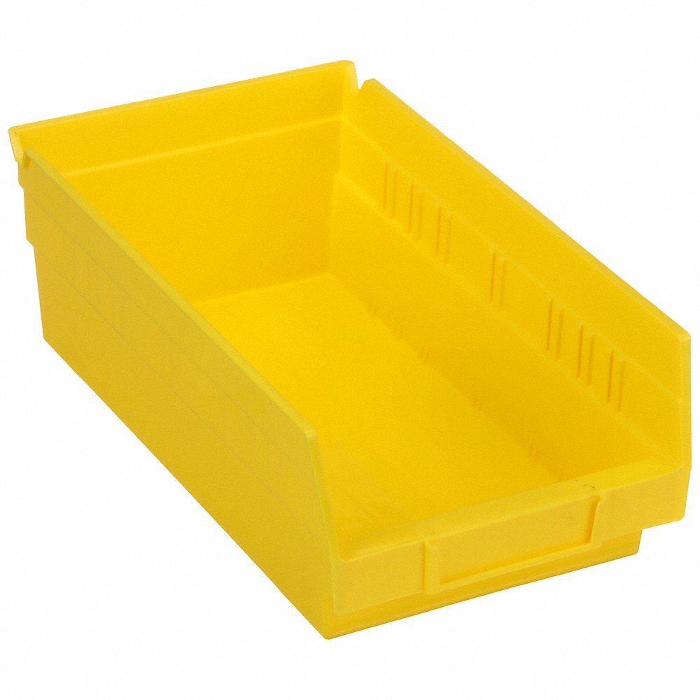 QUANTUM STORAGE SYSTEMS QSB102YL Shelf Bin 11-5/8 Inch Length 6-5/8 Inch Width 4 Inch Height | AF6ADU 9TZU2