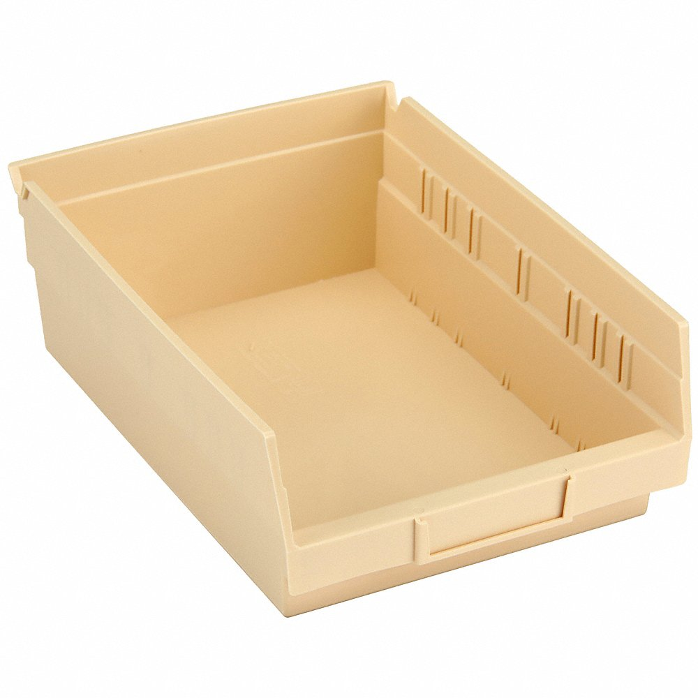 QUANTUM STORAGE SYSTEMS QSB107IV Shelf Bin 11-5/8 Inch Length 8-3/8 Inch Width 4 Inch Height | AF6CXB 9WZ70