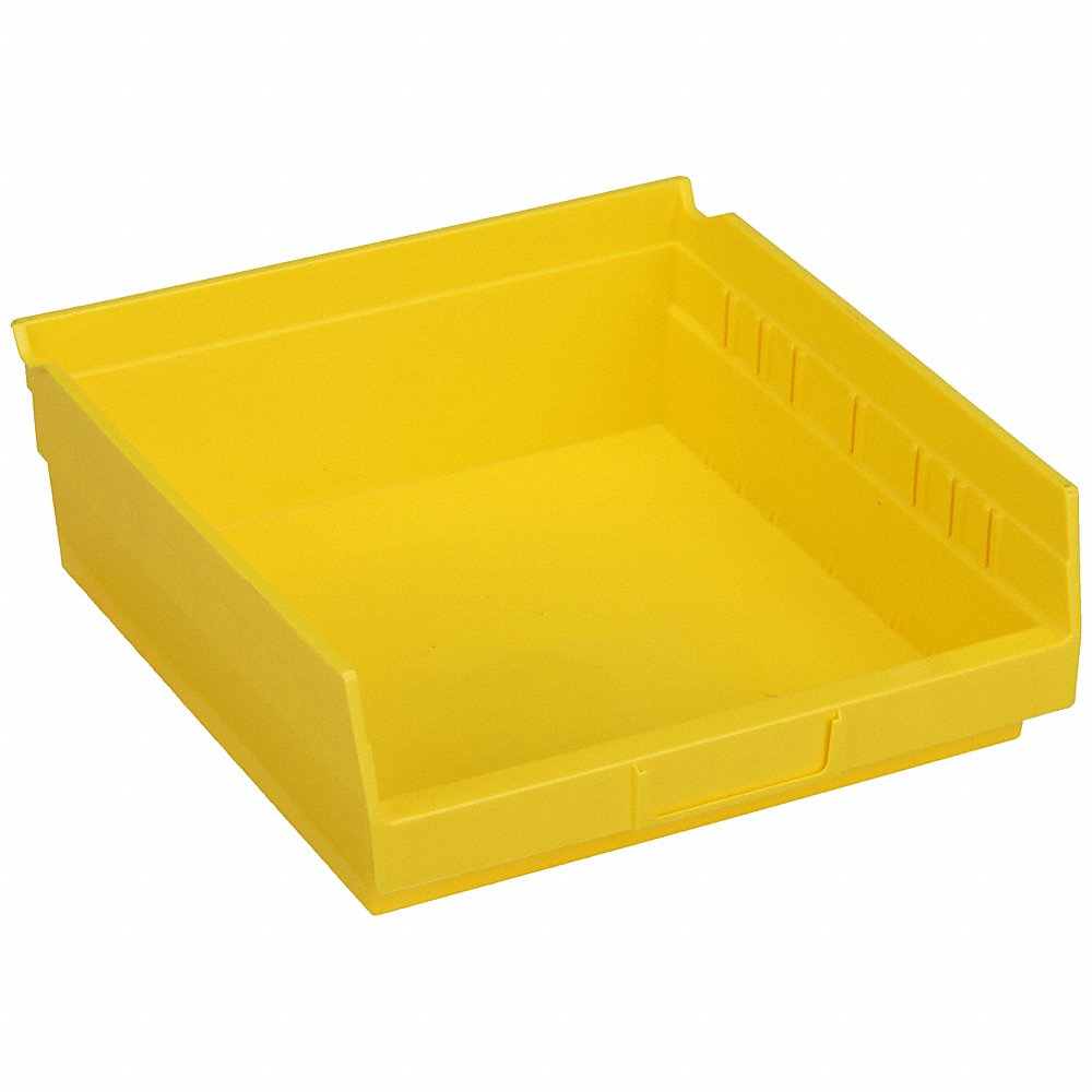 QUANTUM STORAGE SYSTEMS QSB109YL Shelf Bin 11-5/8 Inch Length 4 Inch H Yellow | AF4EMP 8TT52