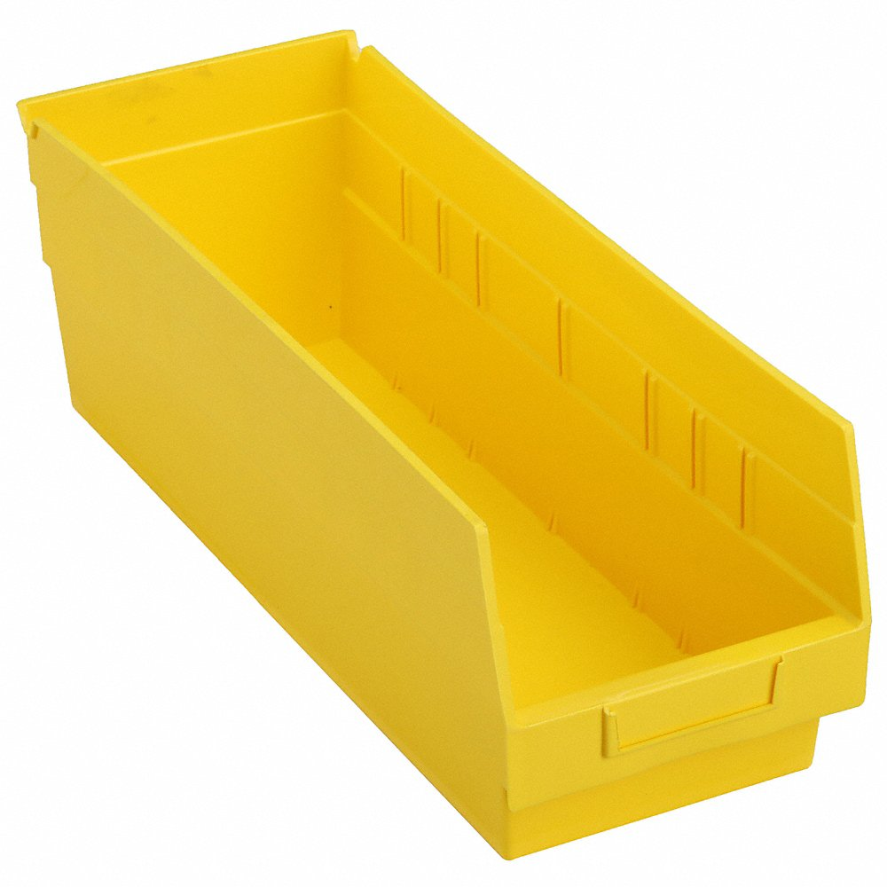 QUANTUM STORAGE SYSTEMS QSB204YL Shelf Bin 17-7/8 Inch Length 6-5/8 Inch Width 6 Inch Height | AC4FYW 2ZMT9