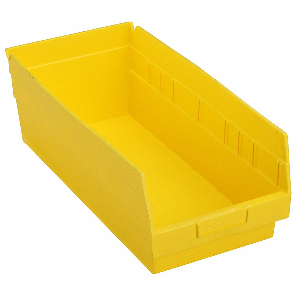 QUANTUM STORAGE SYSTEMS QSB208YL Shelf Bin 17-7/8 Inch Length 8-3/8 Inch Width 6 Inch Height | AC4FYY 2ZMU2