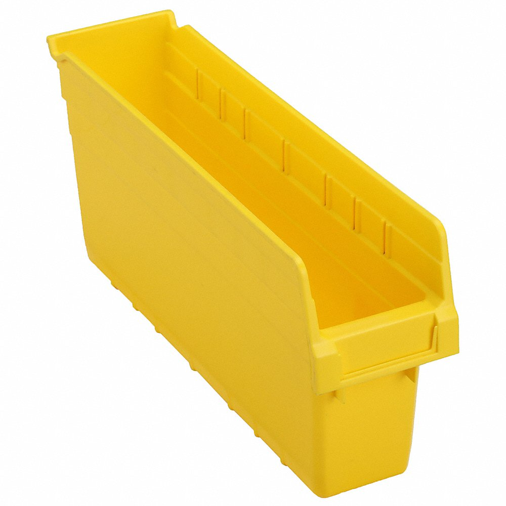 QUANTUM STORAGE SYSTEMS QSB803YL Shelf Bin 17-7/8 Inch Length 4-3/8 Inch Width 8 Inch Height | AC6HQR 33Z293