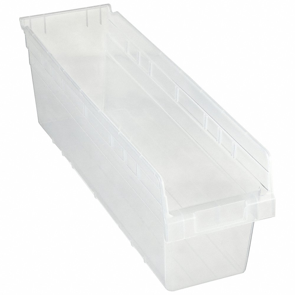 QUANTUM STORAGE SYSTEMS QSB806CL Shelf Bin 23-5/8 x 6-5/8 x 8 In. | AG6WFR 49H211
