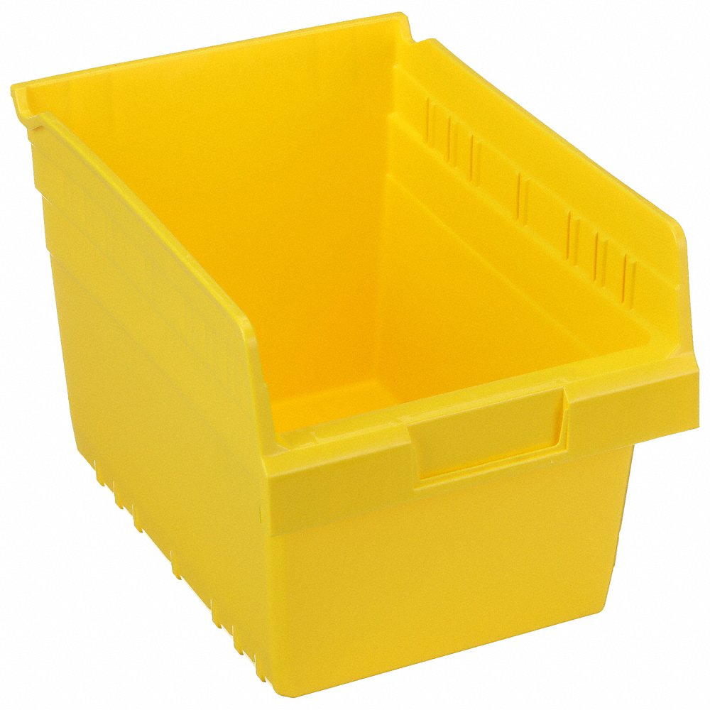 QUANTUM STORAGE SYSTEMS QSB807YL Shelf Bin 11-5/8 Inch Length 8-3/8 Inch Width 8 Inch Height | AC6HRD 33Z306