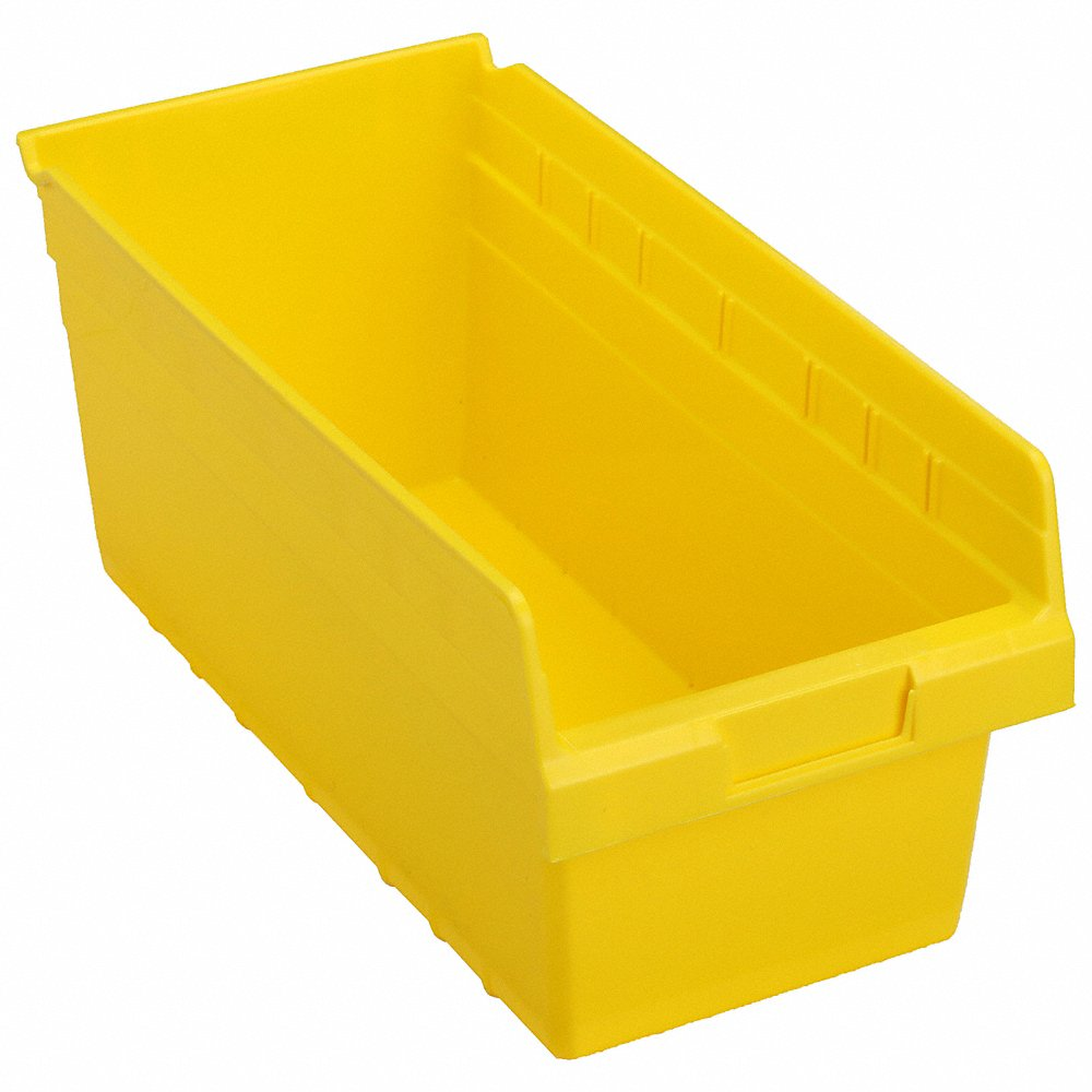 QUANTUM STORAGE SYSTEMS QSB808YL Shelf Bin 17-7/8 Inch Length 8-3/8 Inch Width 8 Inch Height | AC6HRG 33Z309