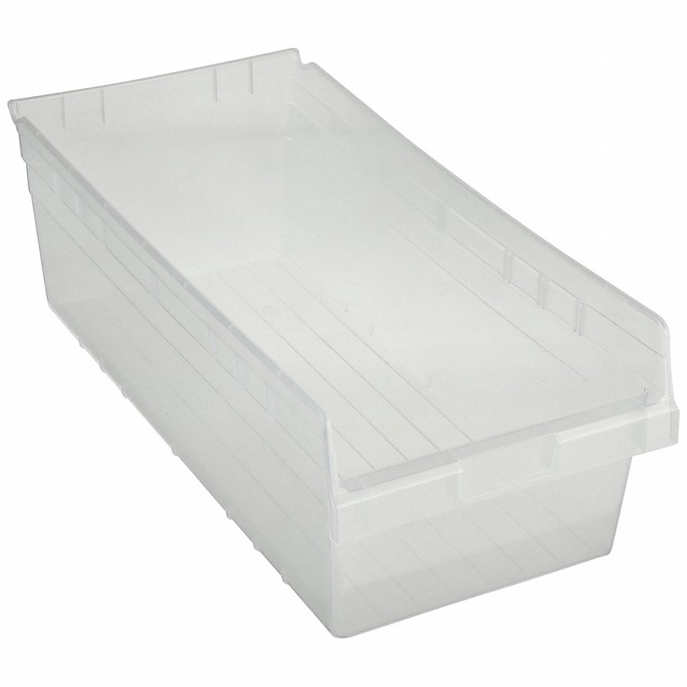 QUANTUM STORAGE SYSTEMS QSB816CL Shelf Bin 23-5/8 x 11-1/8 x 8 In. | AG6WFU 49H213