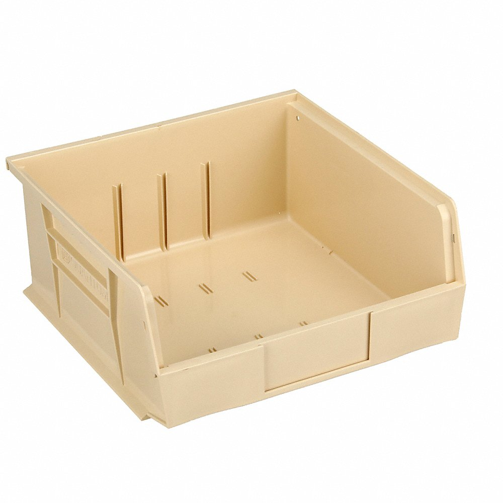 QUANTUM STORAGE SYSTEMS QUS235IV Hang/stack Bin 10-7/8l x 11w Beige | AF4WJC 9ME61