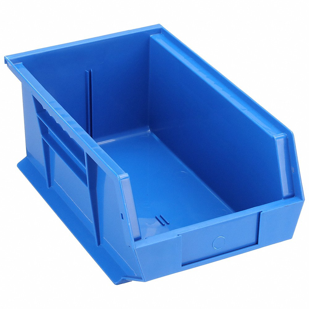 QUANTUM STORAGE SYSTEMS QUS241BL Hang And Stack Bin 8-1/4 Inch Width 6 Inch Height | AC6HTE 33Z330