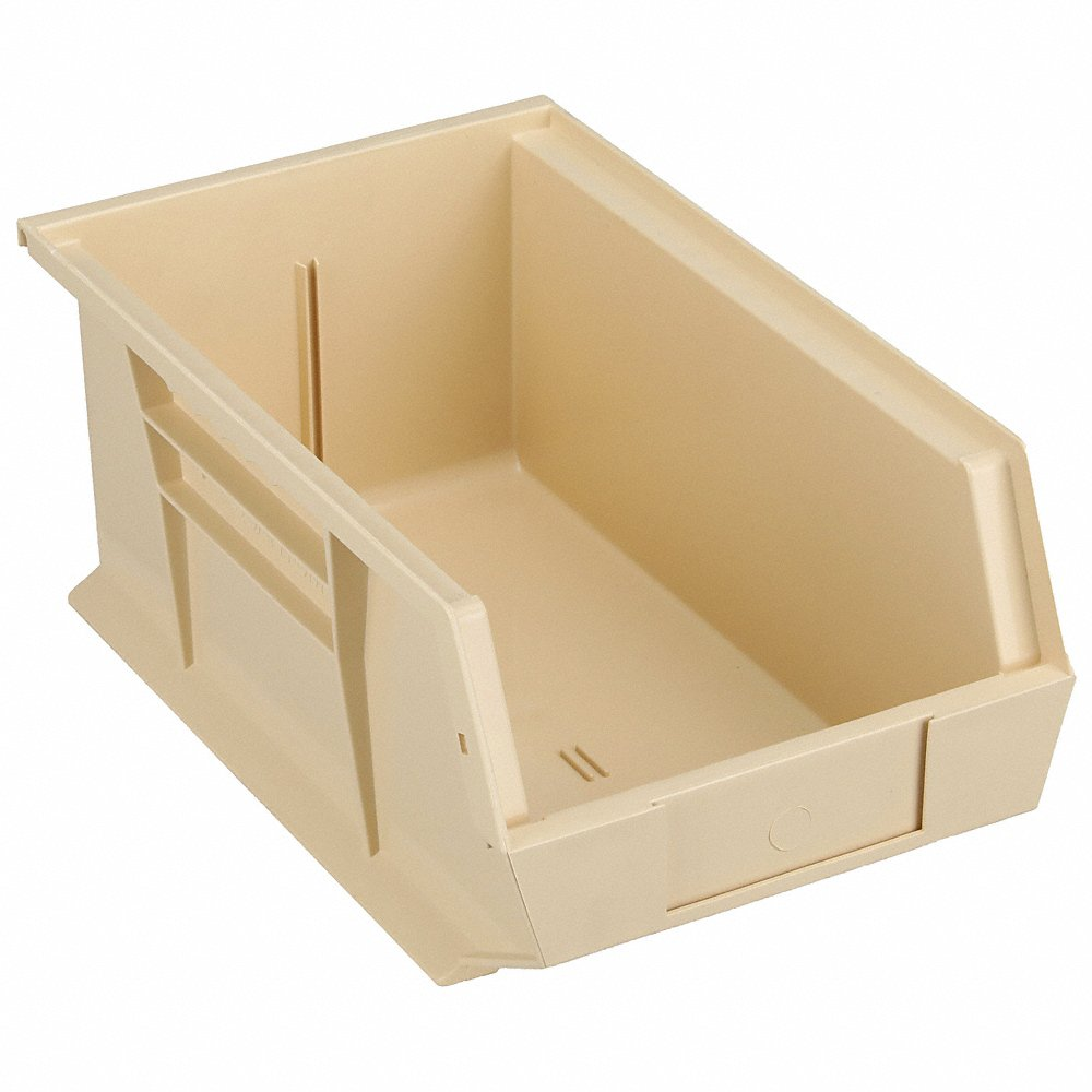 QUANTUM STORAGE SYSTEMS QUS241IV Hang/stack Bin 13-5/8 x 8-1/4 x 6 Ivory | AC6HTG 33Z332