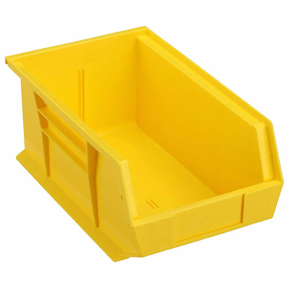 QUANTUM STORAGE SYSTEMS QUS241YL Hang/stack Bin 13-5/8 x 8-1/4 x 6 Yellow | AC6HTJ 33Z334