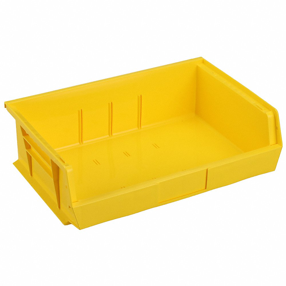 QUANTUM STORAGE SYSTEMS QUS245YL Hang And Stack Bin 10-7/8 Inch Length Yellow | AF4PPF 9EWA0