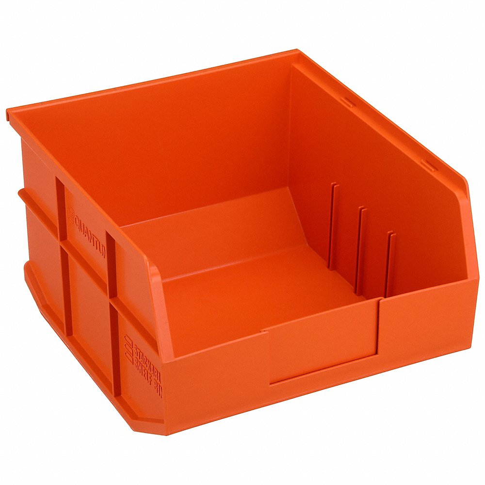 QUANTUM STORAGE SYSTEMS SSB425OR Shelf Bin 11 Inch Width 7 Inch H Orange | AB7XFK 24K240