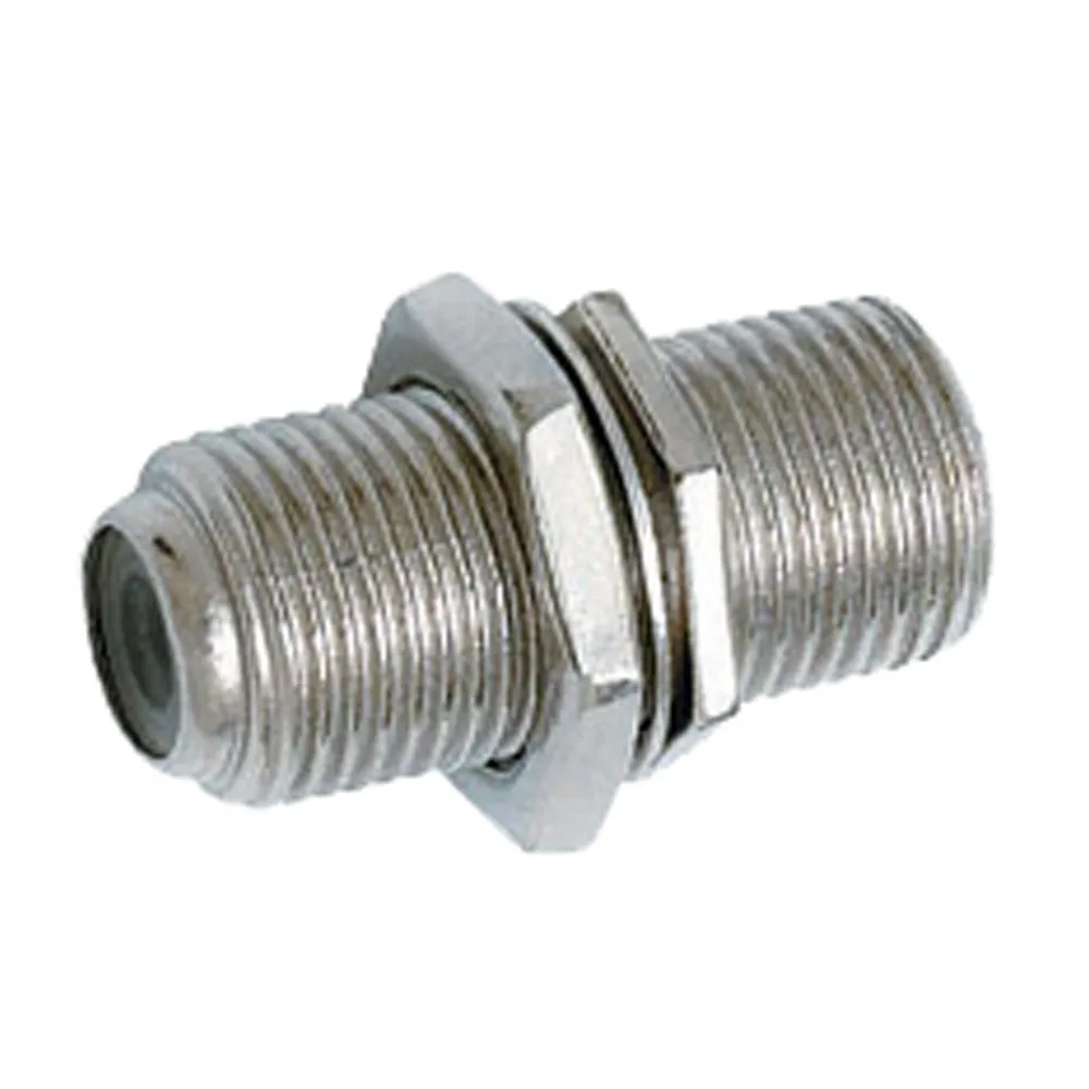 Inline Coupler, 75 Ohm, 3/4 Feet Feet, CaTV 1Ghz With Nut AndAmp; Washer
